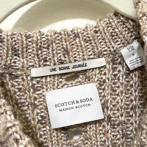 Women's Scotch & Soda Wool Blend Cable Knit Sweater, Size Small - Picture 1 of 10